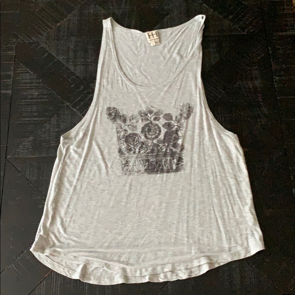 Haute Hippie graphic tank top